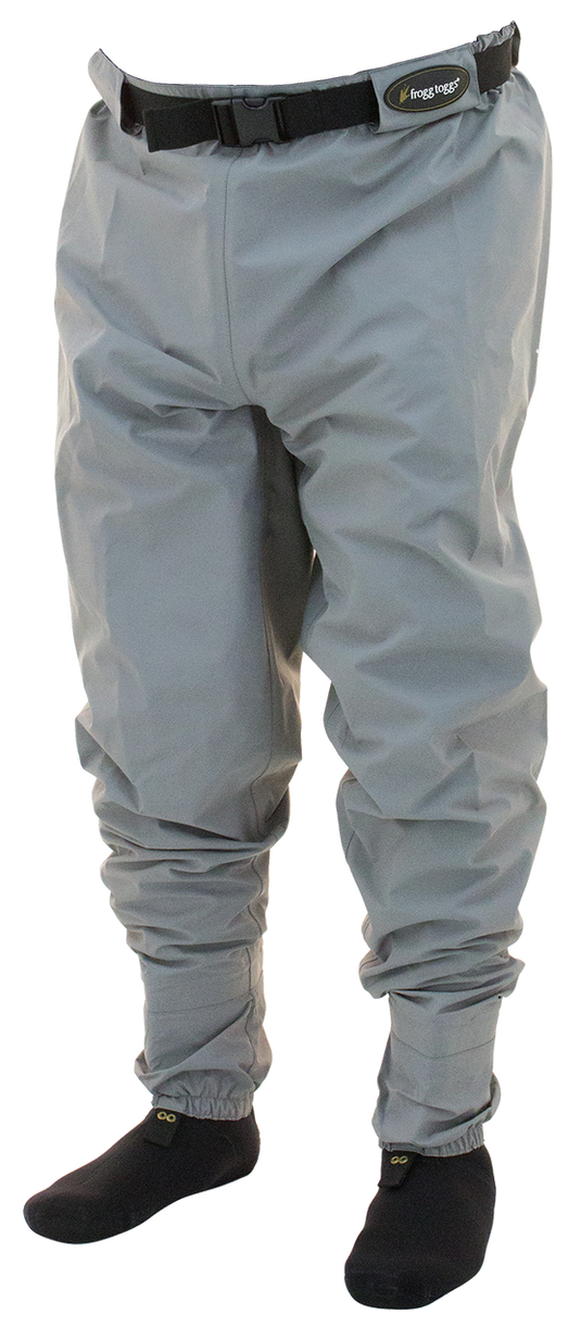 Frogg Toggs Mens Slate Hellbender II Stockingfoot Guide Pants
