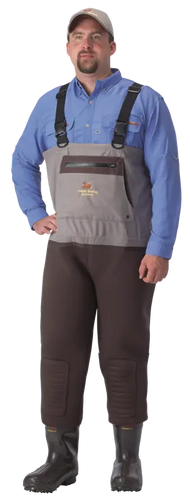 Man modeling Hybrid Extreme Elements Bootfoot W/1200 Gram Boots