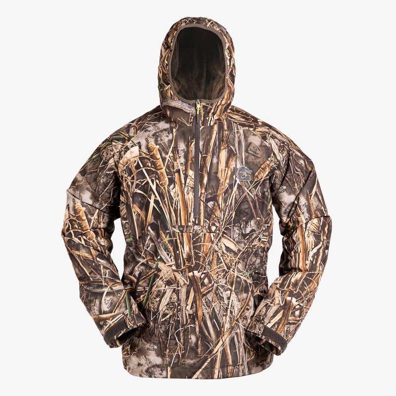 Load image into Gallery viewer, Gator Waders Mens Realtree Max-7 Waterproof 1/2 Zip Bog Hoodie
