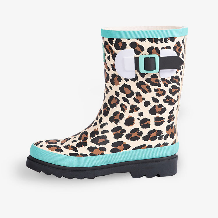 Load image into Gallery viewer, Gator Waders Youth Leopard Rain Boots

