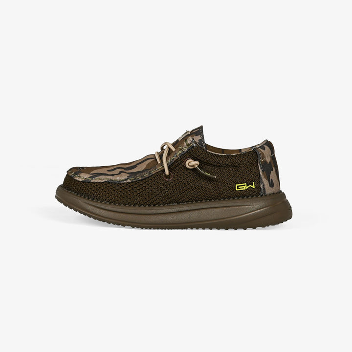 Load image into Gallery viewer, Gator Waders Kids Mossy Oak Original Bottomland Camp Shoes
