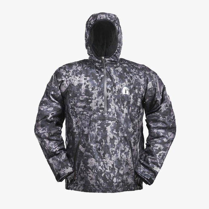 Gator Waders Mens 7 Black Waterproof 1/2 Zip Bog Hoodie