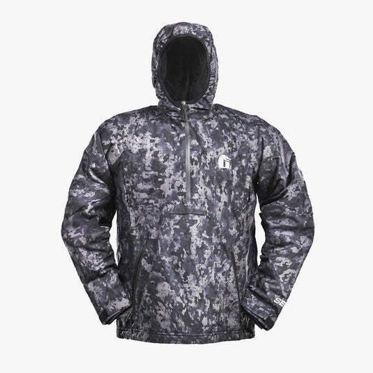 Gator Waders Mens 7 Black Waterproof 1/2 Zip Bog Hoodie