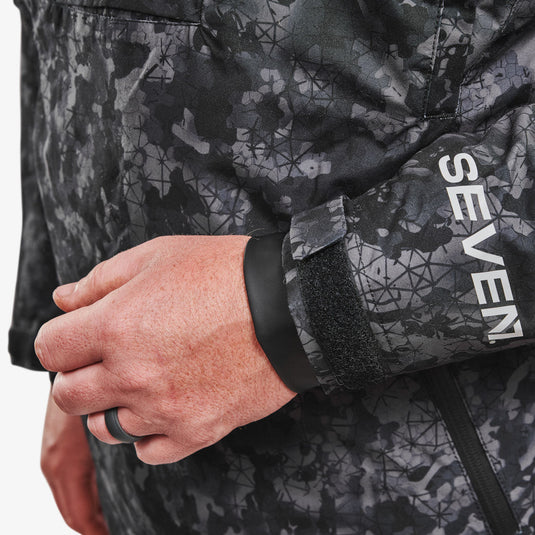 Gator Waders Mens 7 Black Waterproof 1/2 Zip Bog Hoodie