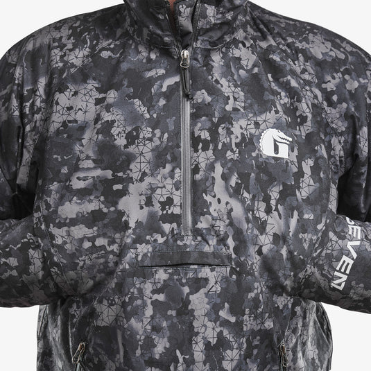 Gator Waders Mens 7 Black Waterproof 1/2 Zip Bog Hoodie