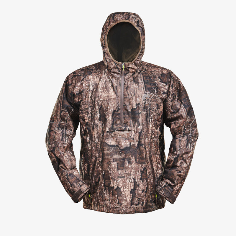 Load image into Gallery viewer, Gator Waders Mens Realtree Timber Waterproof 1/2 Zip Bog Hoodie
