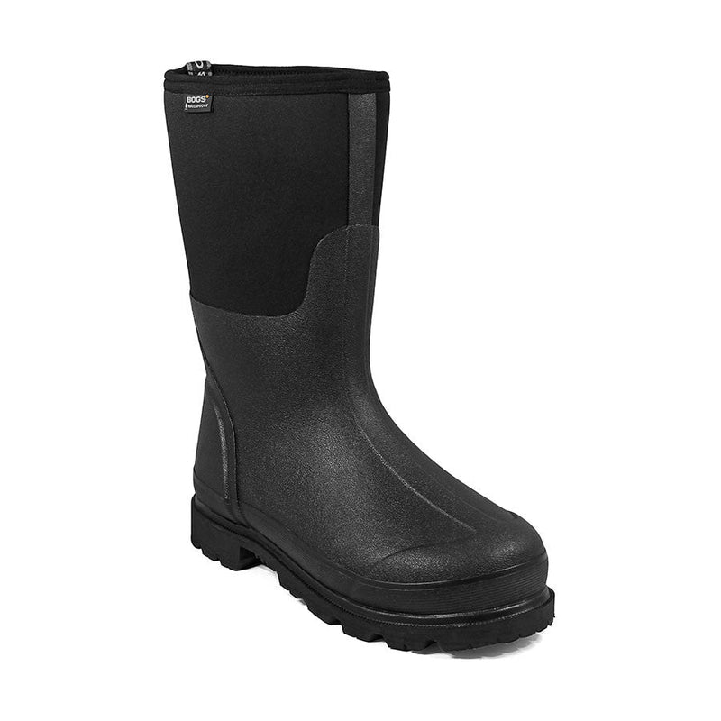 Load image into Gallery viewer, Bogs Mens Black Task Mid Rubber Boots
