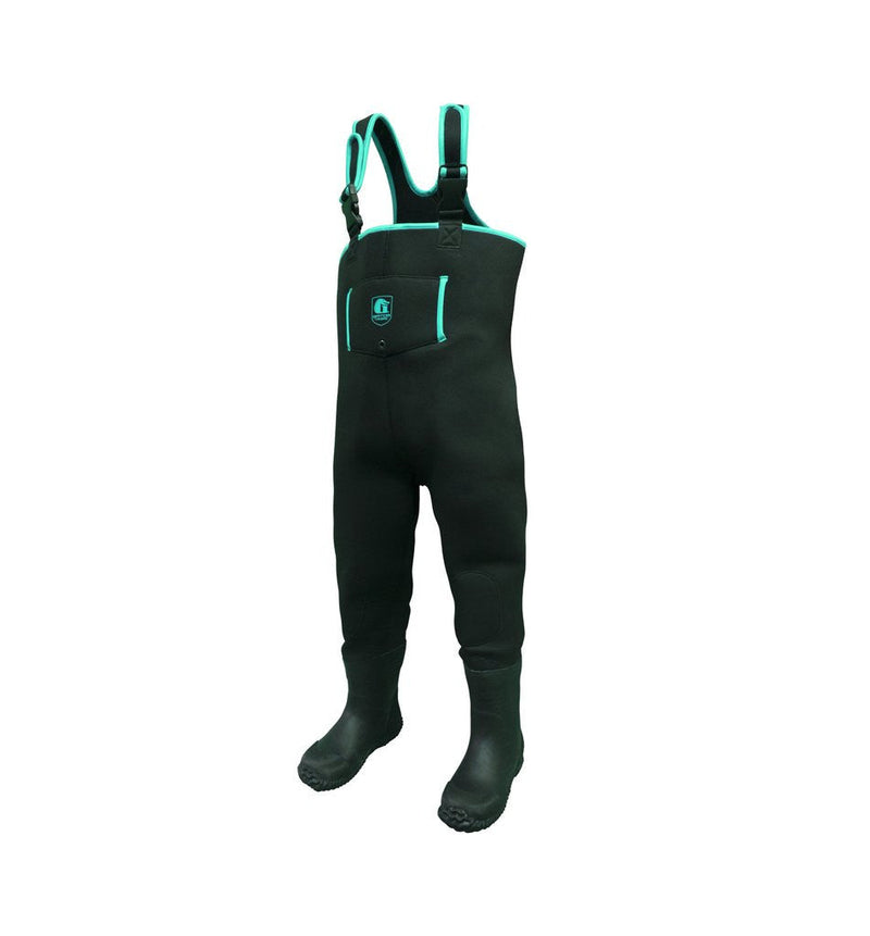Load image into Gallery viewer, Gator Waders Youth Aqua Neoprene Waders
